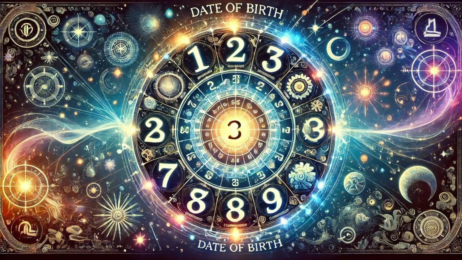 Numerology illustration for master number 22